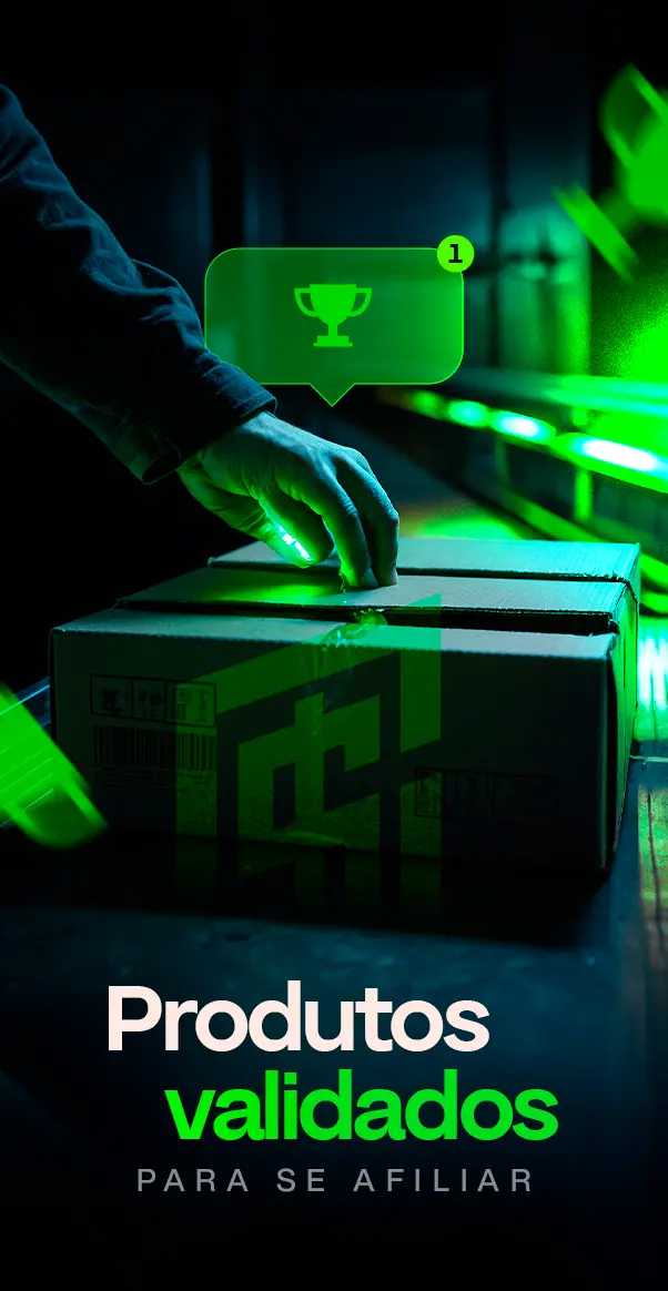 Produtos validados para se afiliar